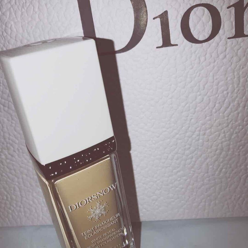 スノー ホワイトニング フレッシュ フルイド/Dior/リキッドファンデーションを使ったクチコミ(1枚目)