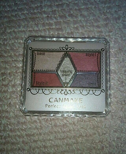【旧品】パーフェクトスタイリストアイズ/キャンメイク/アイシャドウパレットを使ったクチコミ(1枚目)