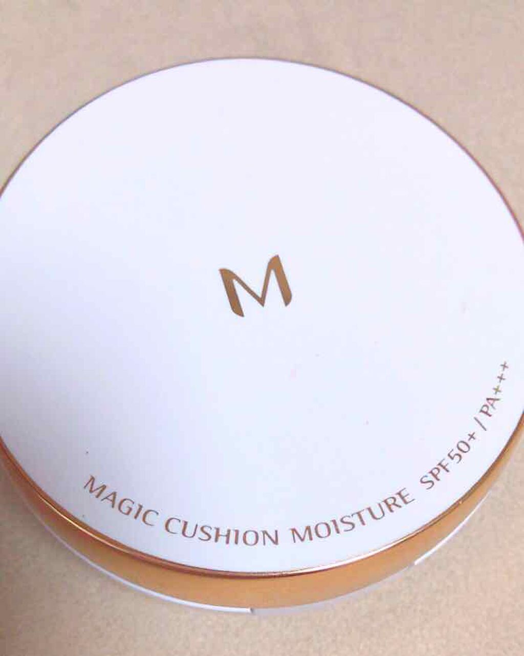 M クッション ファンデーション(モイスチャー)/MISSHA/クッションファンデーションを使ったクチコミ(1枚目)