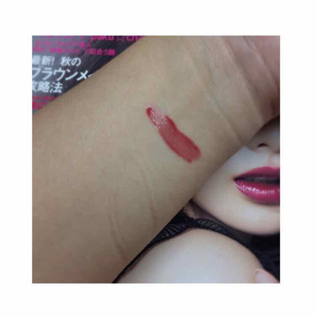 リップティントシロップ/キャンメイク/リップティントを使ったクチコミ(2枚目)