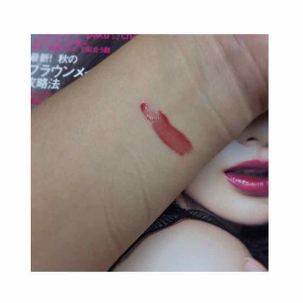 リップティントシロップ/キャンメイク/リップティントを使ったクチコミ(2枚目)