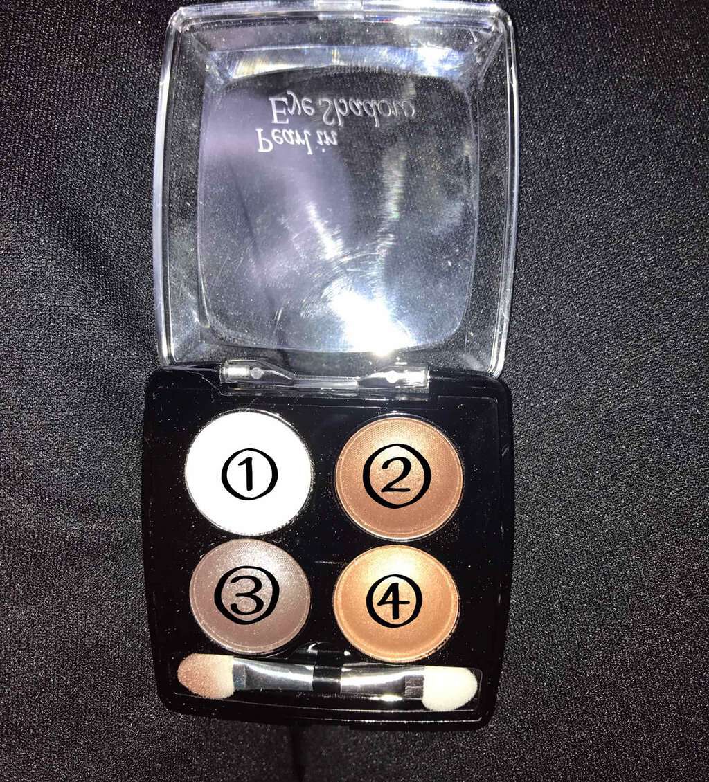 エルファー パールインアイシャドウ/DAISO/アイシャドウパレットを使ったクチコミ(2枚目)