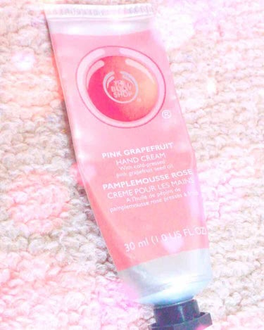 ハンドクリーム ピンクグレープフルーツ/THE BODY SHOP/ハンドクリームを使ったクチコミ（1枚目）