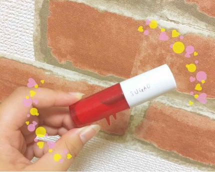 ジュレ感リップティント/SUGAO®/リップグロスを使ったクチコミ(1枚目)