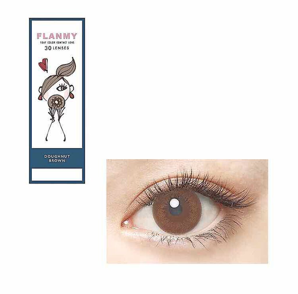 FLANMY 1day/FLANMY/ワンデー(1DAY)カラコンを使ったクチコミ(1枚目)