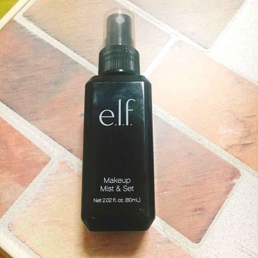 e.l.f. Cosmetics  メイクアップミスト&セットのクチコミ「全然崩れなくてビックリしてます。

iHerbで初めてelfコスメ購入して、その中でも人気？有.....」（1枚目）