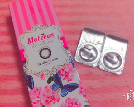 モテコン リラックス ワンデー/モテコン/ワンデー(1DAY)カラコンを使ったクチコミ(1枚目)