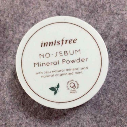 ノーセバム ミネラルパウダー/innisfree/ルースパウダーを使ったクチコミ(1枚目)