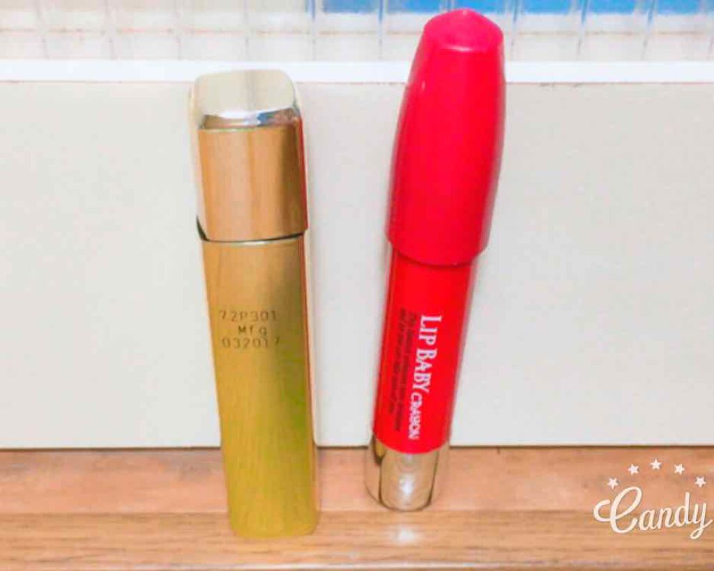 リップベビークレヨン/メンソレータム/口紅を使ったクチコミ（1枚目）