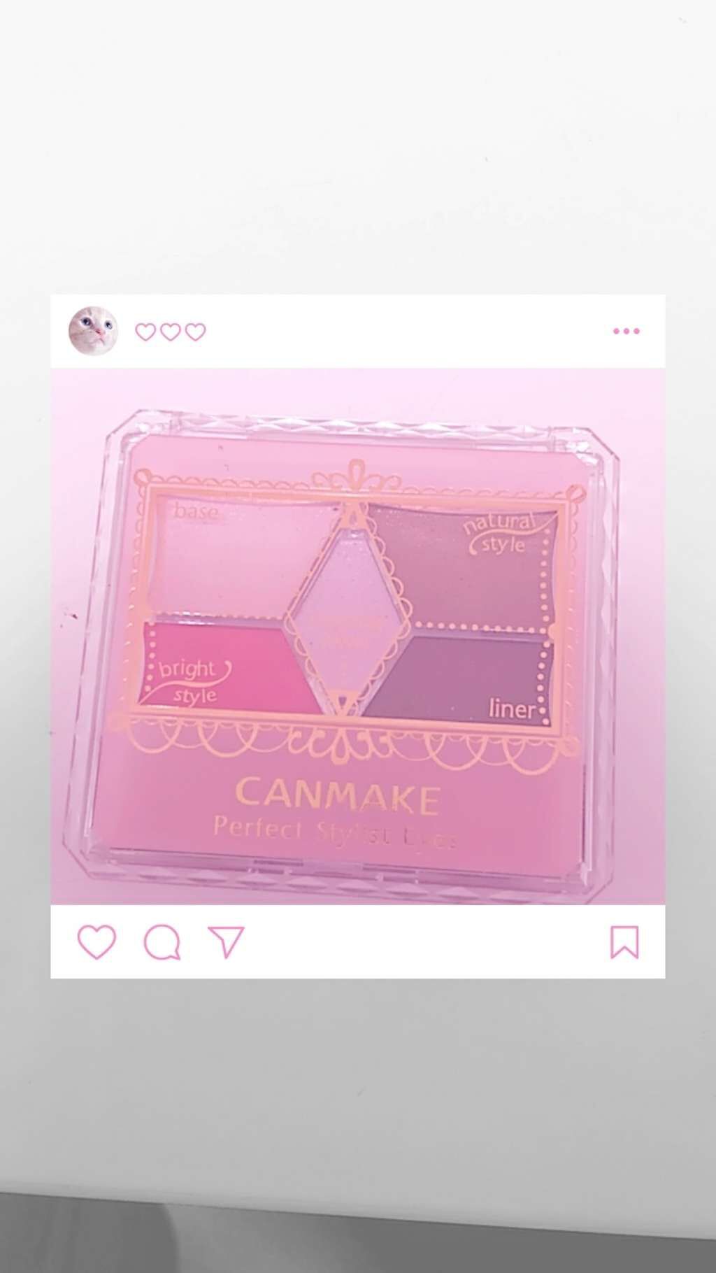 【旧品】パーフェクトスタイリストアイズ/キャンメイク/アイシャドウパレットを使ったクチコミ(1枚目)