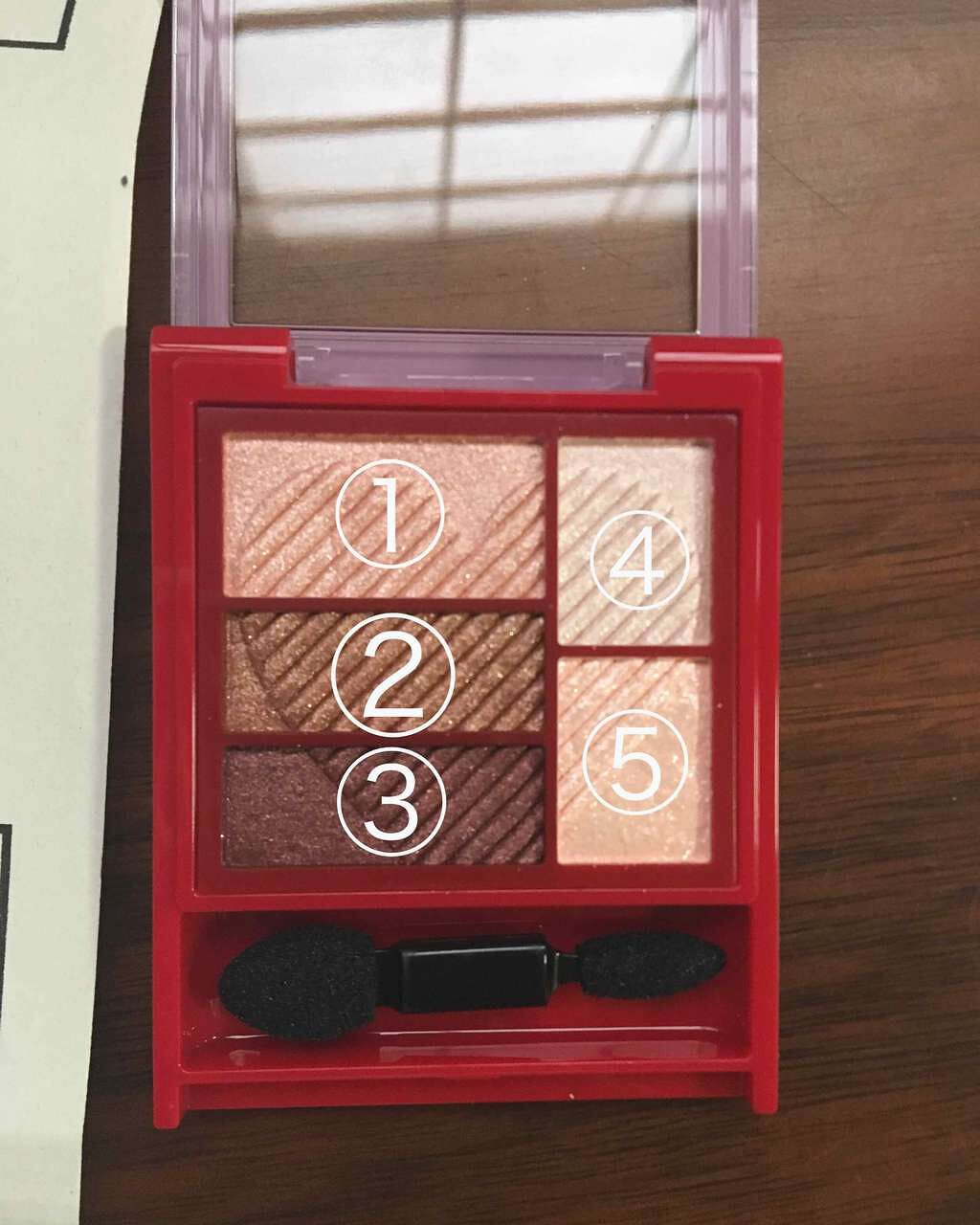 トリプルレシピアイズ/インテグレート/アイシャドウパレットを使ったクチコミ(2枚目)