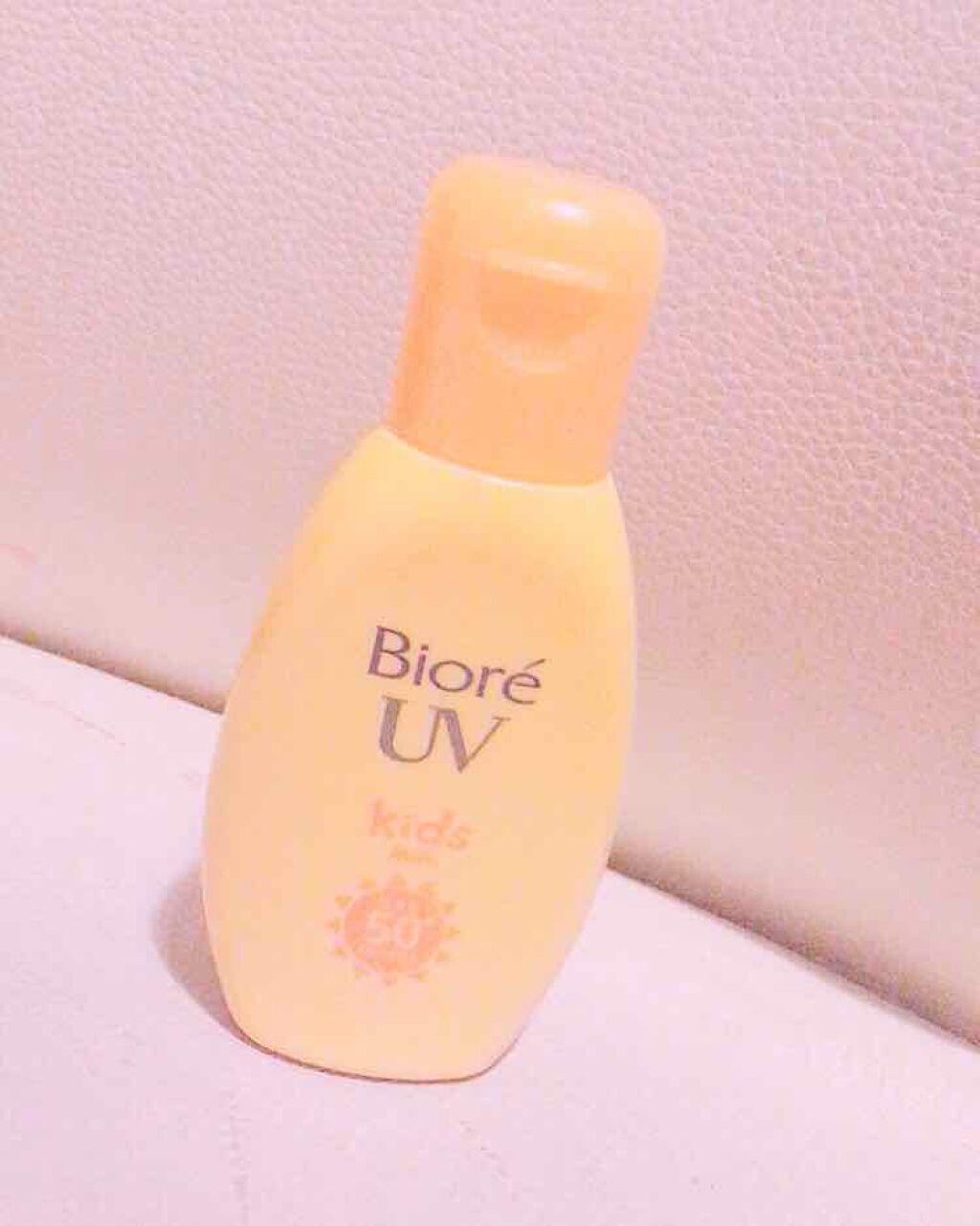 ビオレUV のびのびキッズミルク SPF50+/ビオレ/日焼け止めミルクを使ったクチコミ（1枚目）
