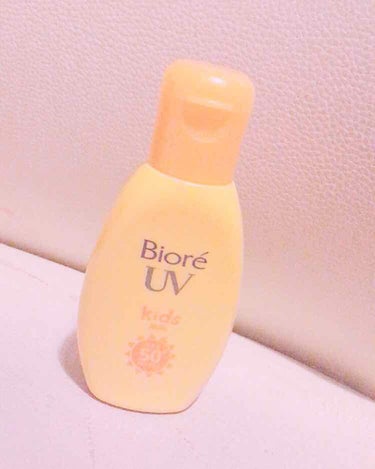 ビオレUV のびのびキッズミルク SPF50+/ビオレ/日焼け止め・UVケアを使ったクチコミ（1枚目）