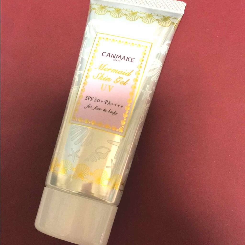 マーメイドスキンジェルUV/キャンメイク/日焼け止めジェルを使ったクチコミ(1枚目)