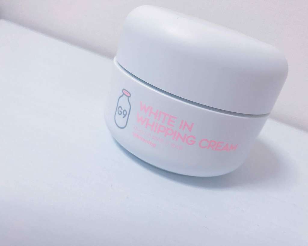 WHITE WHIPPING CREAM(ウユクリーム)/G9SKIN/化粧下地を使ったクチコミ(1枚目)