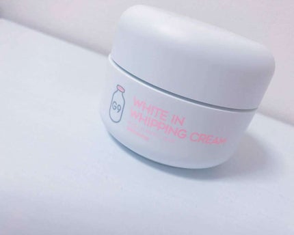 WHITE WHIPPING CREAM(ウユクリーム)/G9SKIN/化粧下地を使ったクチコミ(1枚目)