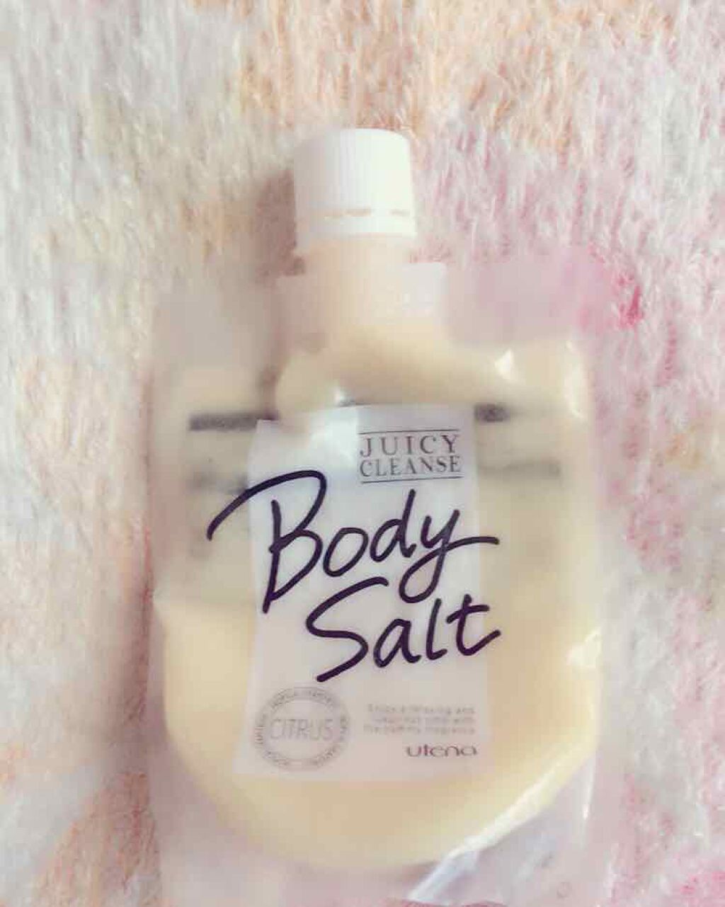 ボディソルト シトラス/ジューシィクレンズ/レッグ・フットケアを使ったクチコミ（1枚目）