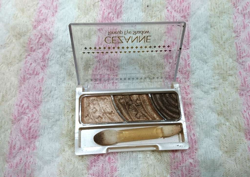 トーンアップアイシャドウ/CEZANNE/アイシャドウパレットを使ったクチコミ(1枚目)