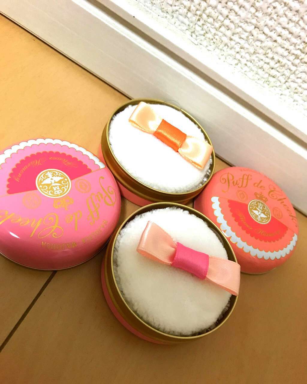 パフ・デ・チーク(フラワーハーモニー)/MAJOLICA MAJORCA/パウダーチークを使ったクチコミ(2枚目)