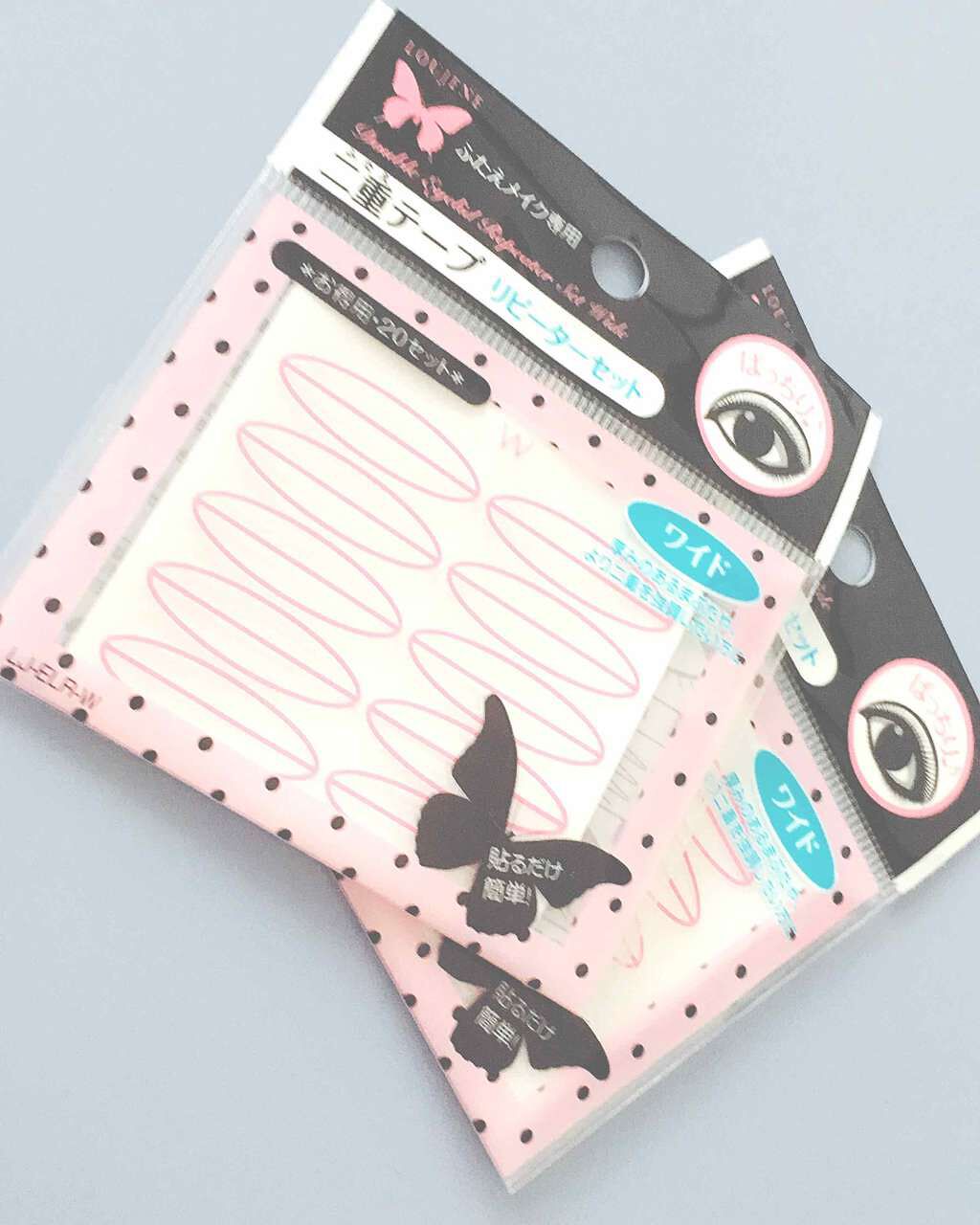 LJ 二重テープ/LOUJENE/二重まぶた用アイテムを使ったクチコミ(1枚目)