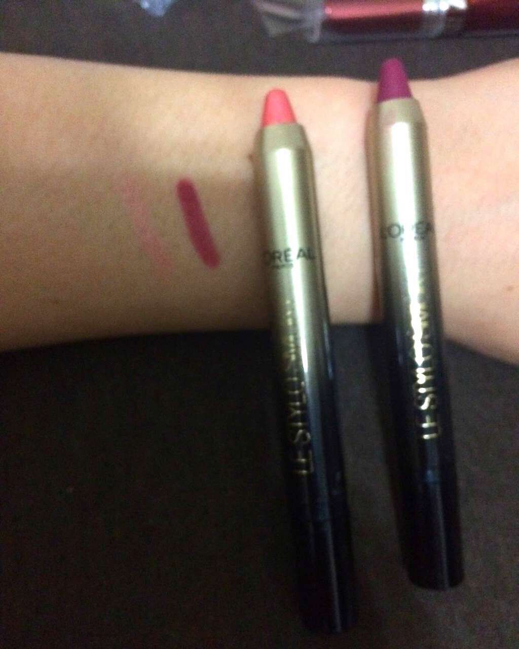 カラーリッシュルスティロスモーキー/ロレアル パリ/スティックアイシャドウを使ったクチコミ(2枚目)