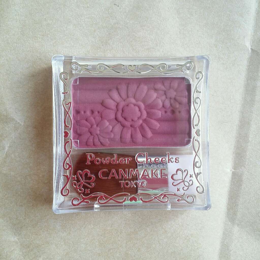 【旧品】パウダーチークス/キャンメイク/パウダーチークを使ったクチコミ(1枚目)