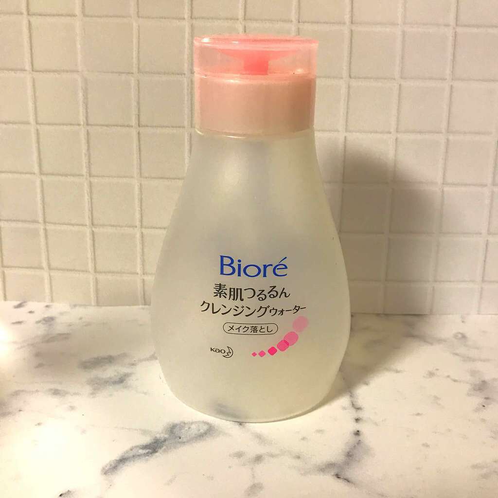 素肌つるるんクレンジングウォーター/ビオレ/クレンジングウォーターを使ったクチコミ(1枚目)