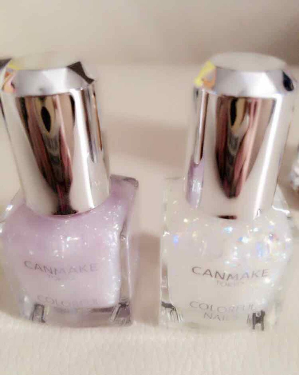 ジェルボリュームトップコート/キャンメイク/ネイルトップコートを使ったクチコミ（2枚目）