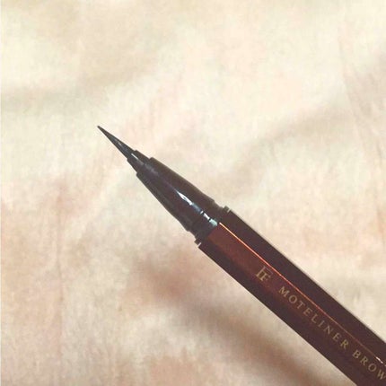 モテライナー リキッド ブラウンブラック/UZU BY FLOWFUSHI/リキッドアイライナーを使ったクチコミ(2枚目)