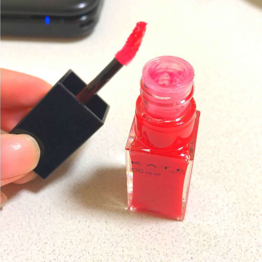 CCリップオイル/KATE/リップグロスを使ったクチコミ(2枚目)