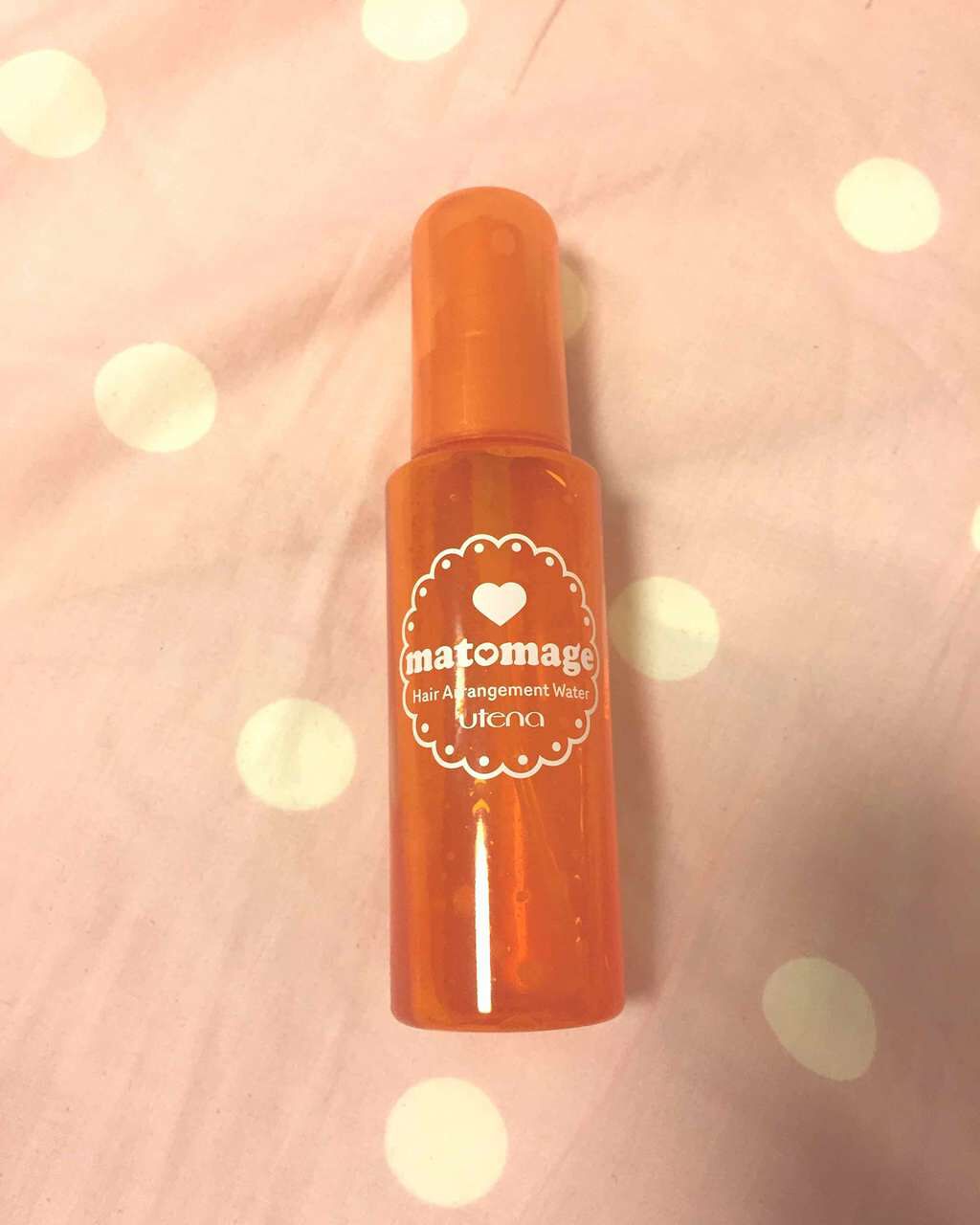 まとめ髪アレンジウォーター/マトメージュ/ヘアミストを使ったクチコミ(1枚目)