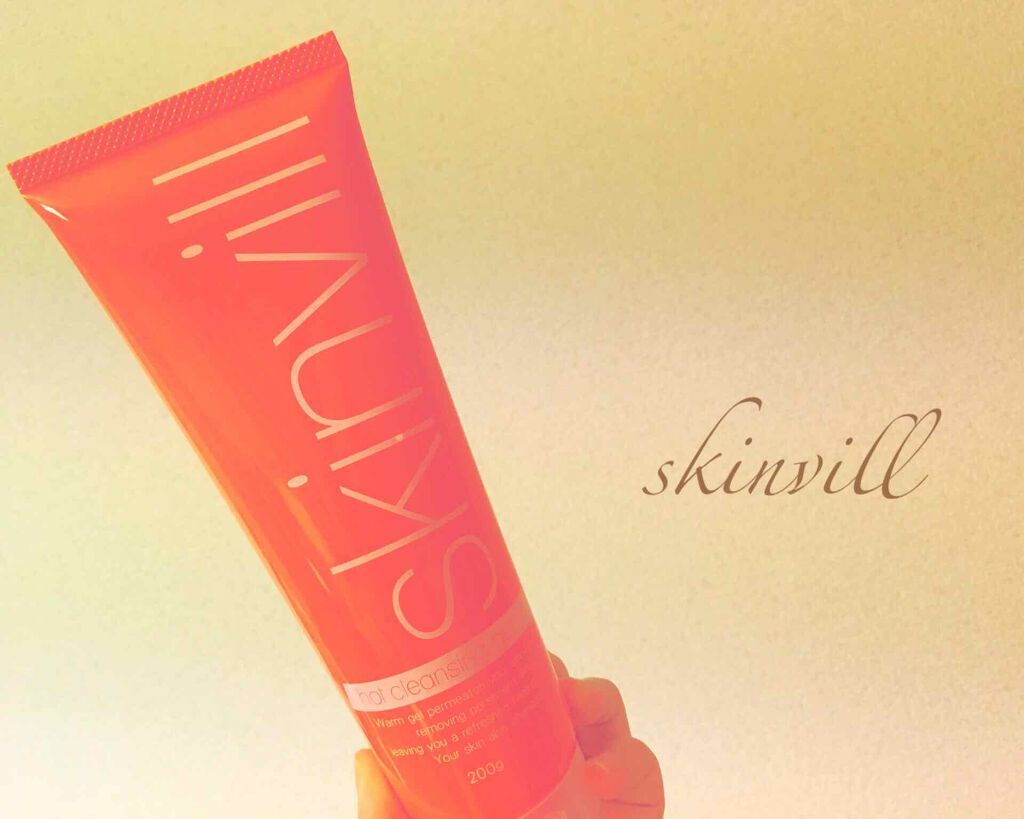 ホットクレンジングジェル(旧)/skinvill/クレンジングジェルを使ったクチコミ（1枚目）