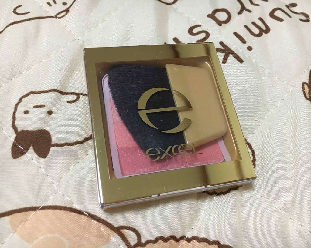 グラデーションチーク N/excel/パウダーチークを使ったクチコミ(2枚目)