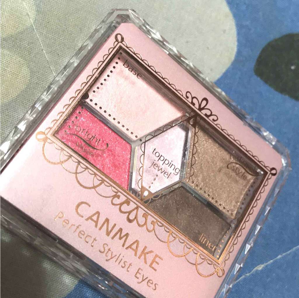 【旧品】パーフェクトスタイリストアイズ/キャンメイク/アイシャドウパレットを使ったクチコミ(1枚目)