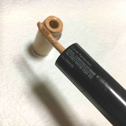 カバーパーフェクション アイディールコンシーラー デュオ/the SAEM/スティックコンシーラーを使ったクチコミ(3枚目)