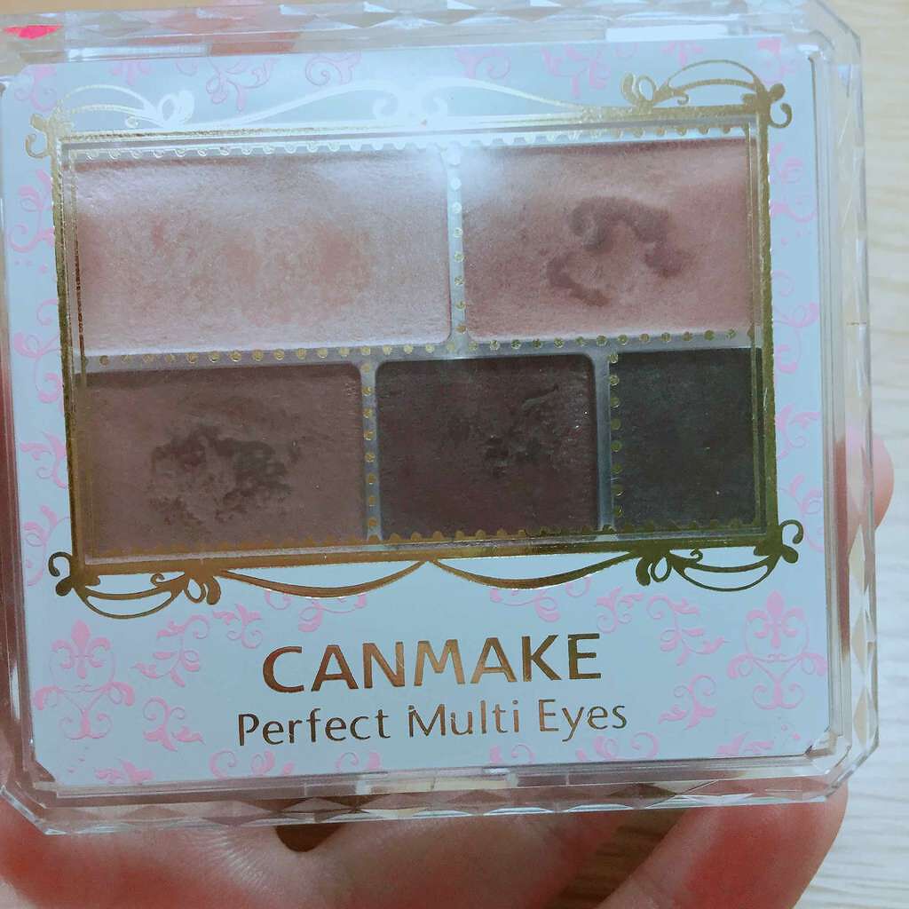 パーフェクトマルチアイズ/キャンメイク/アイシャドウパレットを使ったクチコミ(2枚目)