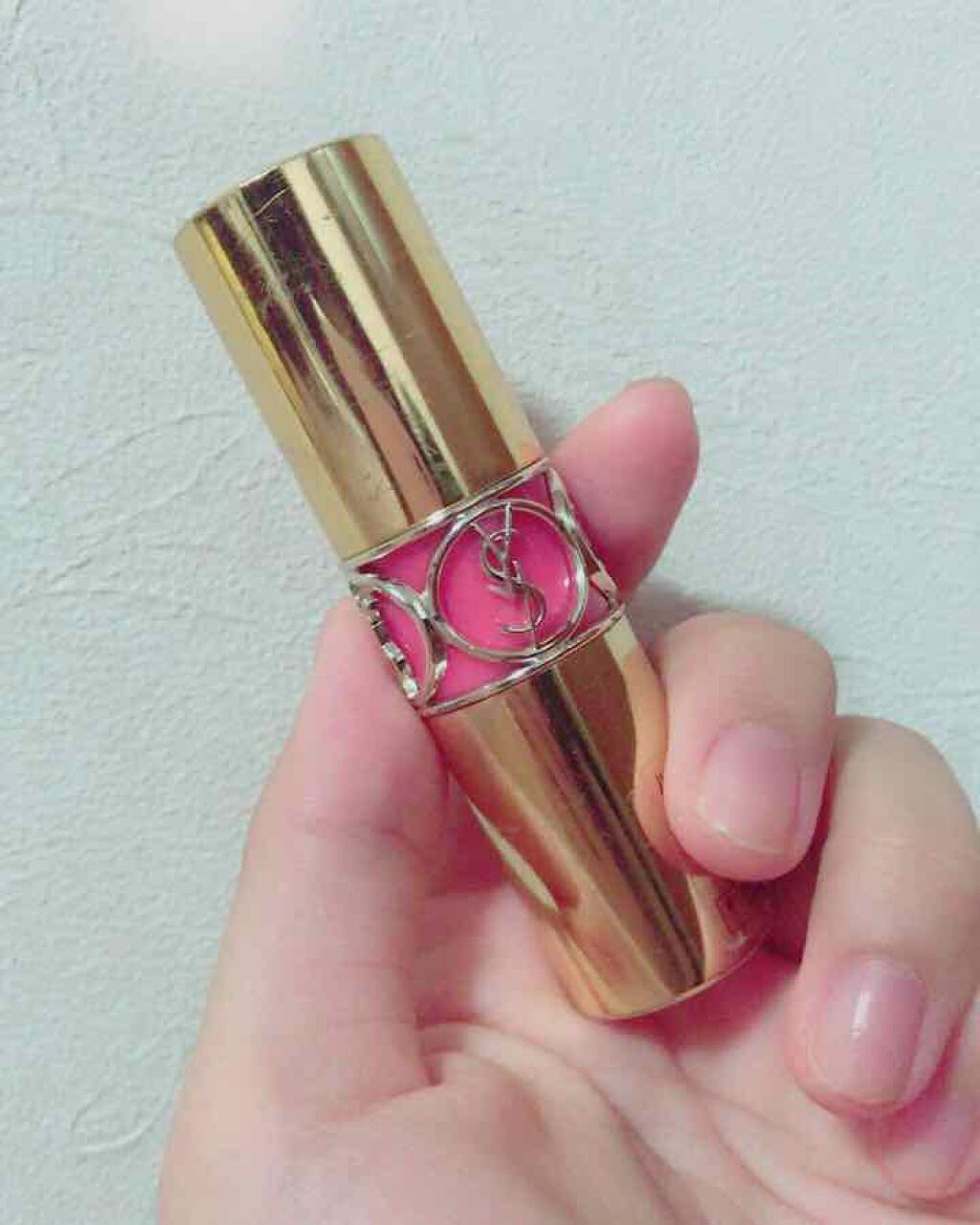 ルージュ ヴォリュプテ シャイン/YVES SAINT LAURENT BEAUTE/口紅を使ったクチコミ(1枚目)