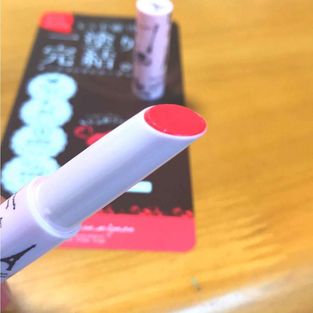 ワンストロークルージュ/Le・beran・mignon/口紅を使ったクチコミ(2枚目)