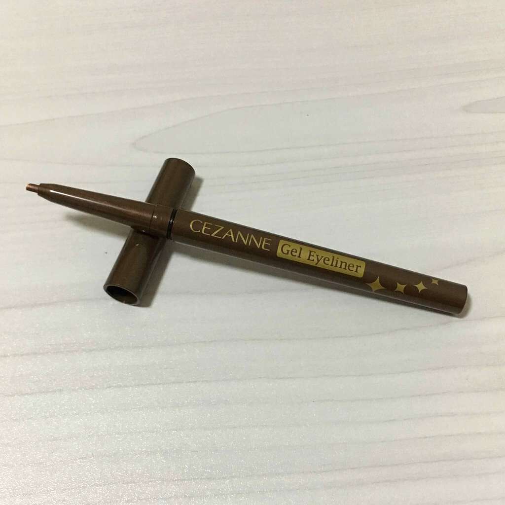 ジェルアイライナー/CEZANNE/ジェルアイライナーを使ったクチコミ(1枚目)