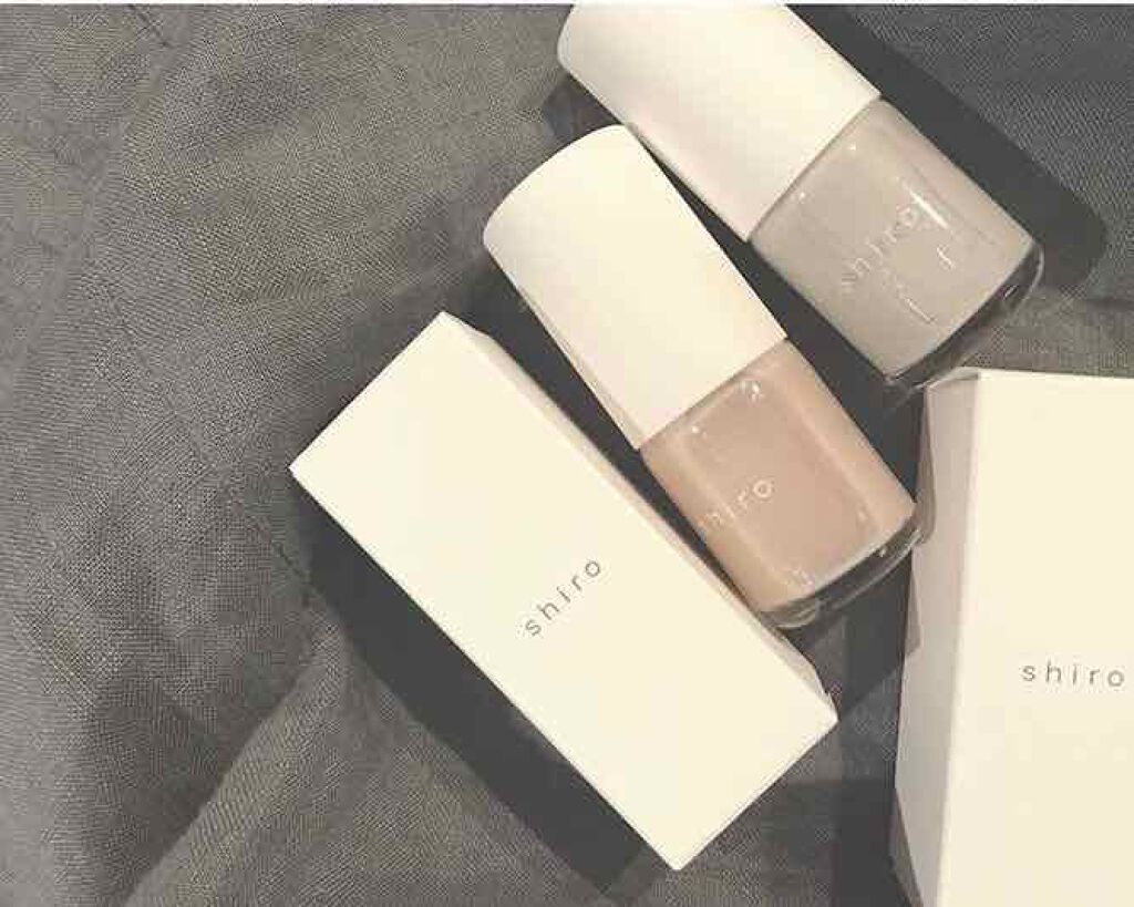 亜麻ネイル ベースコート/SHIRO/ネイルベースコートを使ったクチコミ（1枚目）
