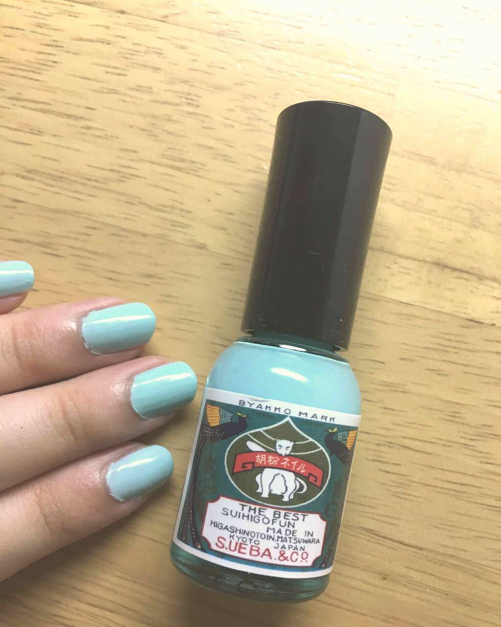 胡粉ネイル 和色シリーズ/上羽絵惣/マニキュアを使ったクチコミ(1枚目)