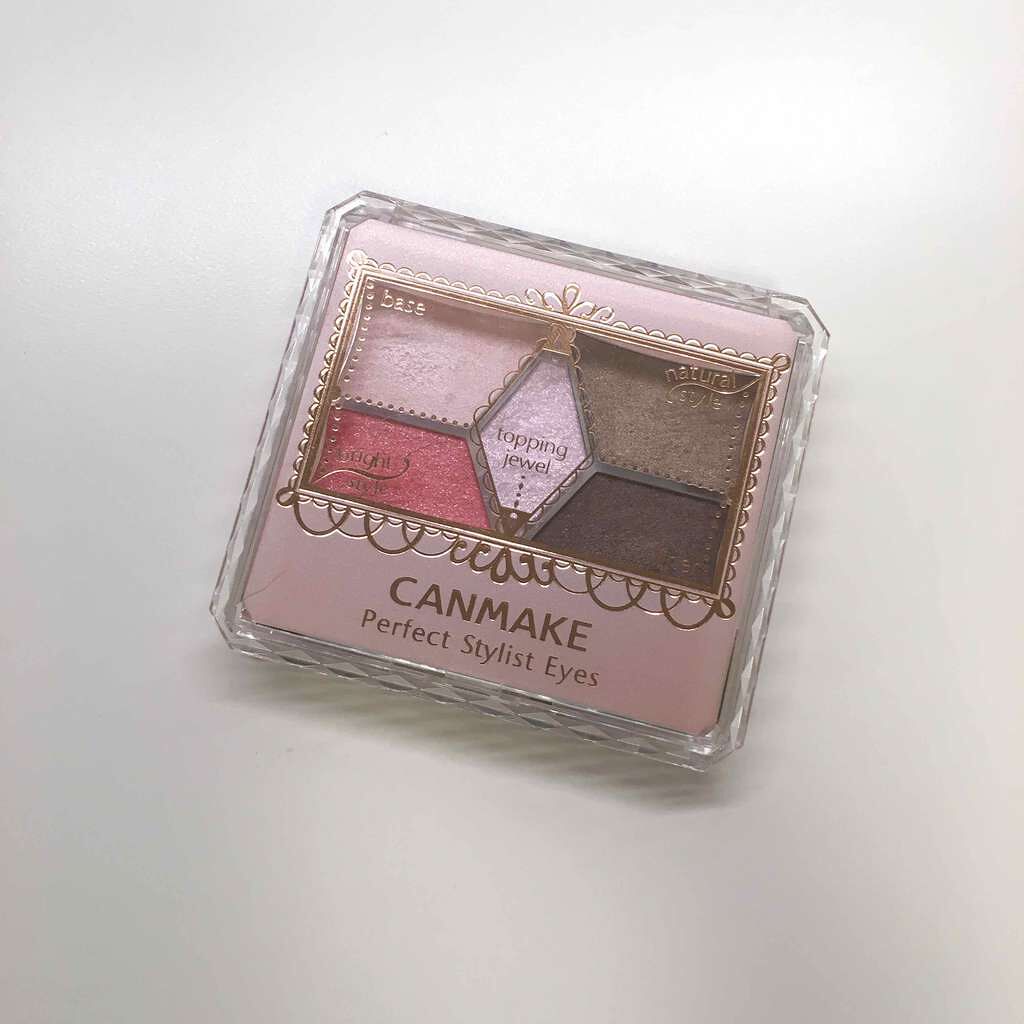 【旧品】パーフェクトスタイリストアイズ/キャンメイク/アイシャドウパレットを使ったクチコミ(1枚目)