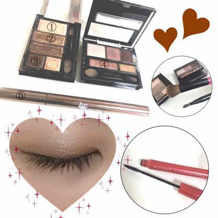 ショコラスウィート アイズ/リンメル ロンドン/アイシャドウパレットを使ったクチコミ(1枚目)