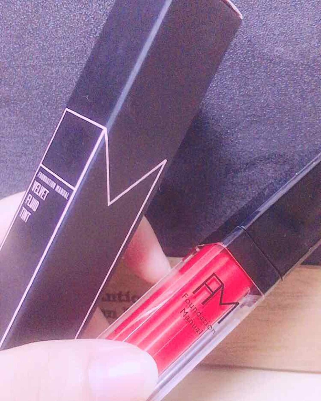 FMベルベットフルーイドティント/FM Make Up/リップティントを使ったクチコミ(1枚目)