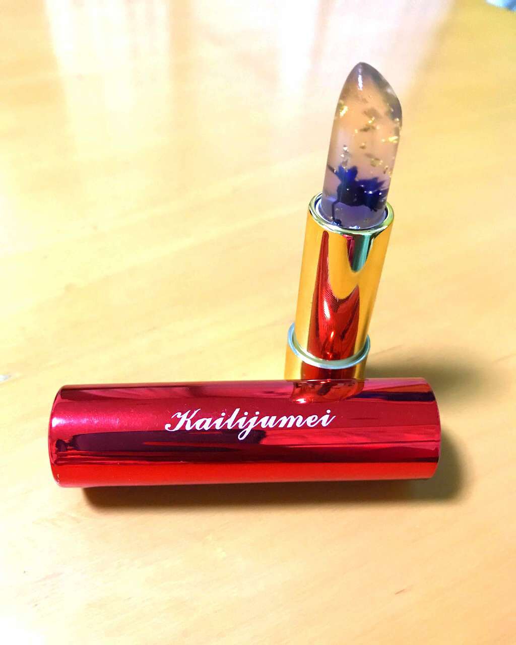 フラワーリップスティック/Kailijumei/口紅を使ったクチコミ(1枚目)