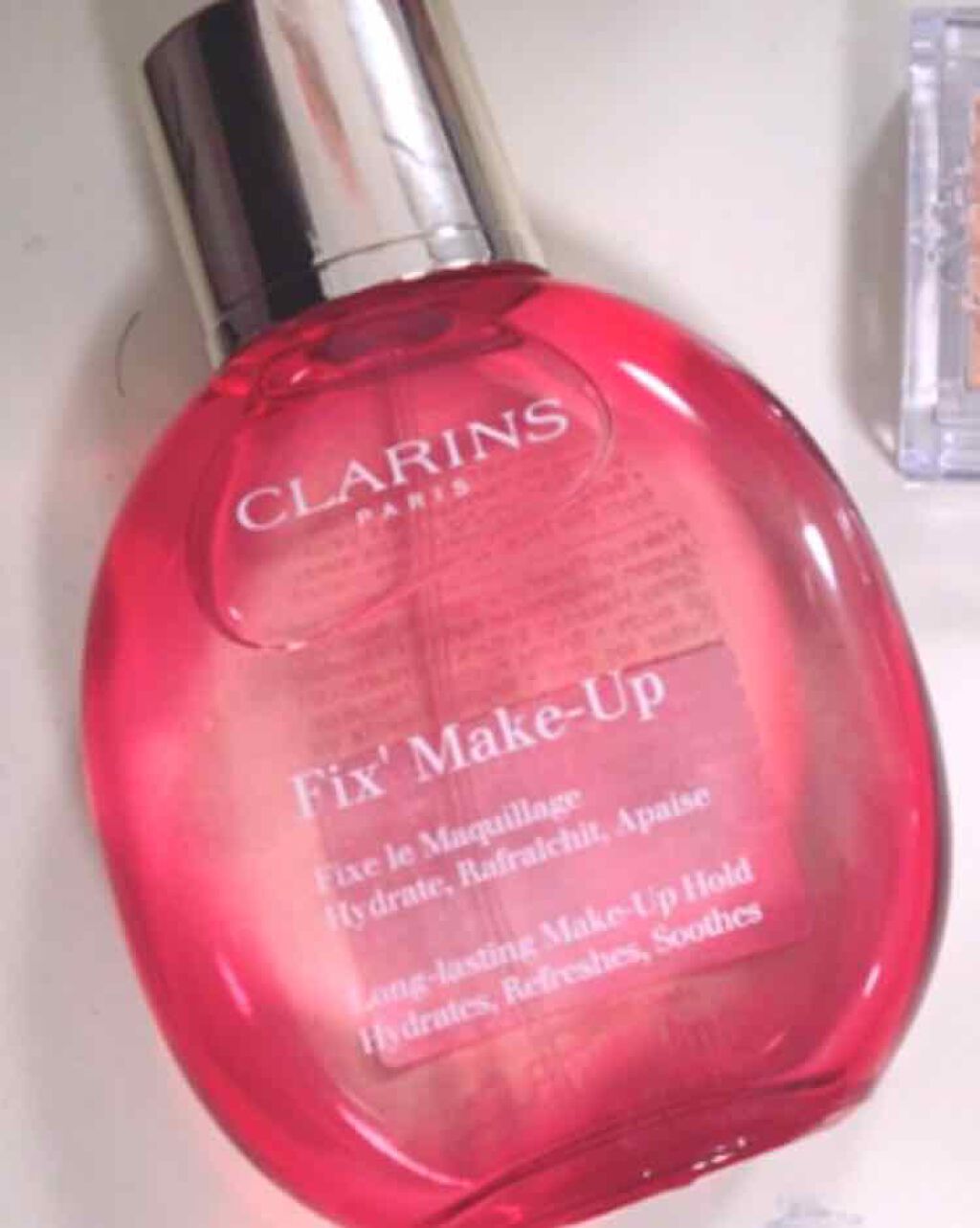 フィックス メイクアップ/CLARINS/ミスト状化粧水を使ったクチコミ（1枚目）