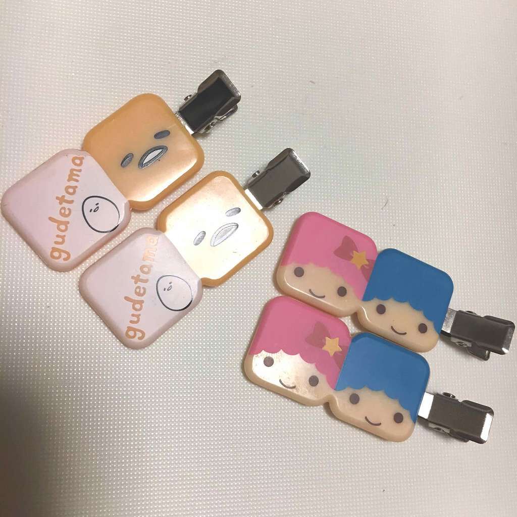 スクエアミニクリップピン/セリア/ヘアアクセサリーを使ったクチコミ(1枚目)