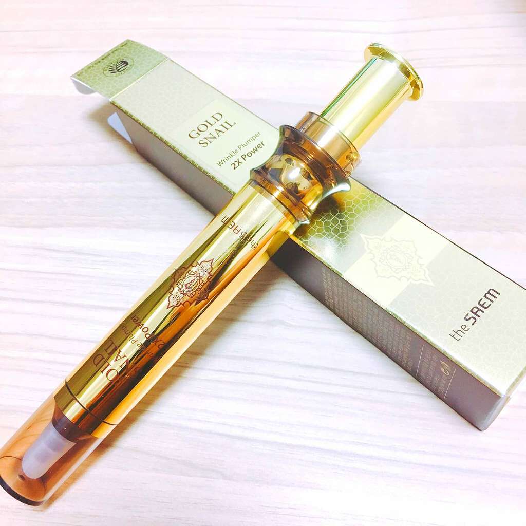 Gold Snail Wrinkle Plumper/the SAEM/その他スキンケアを使ったクチコミ(1枚目)