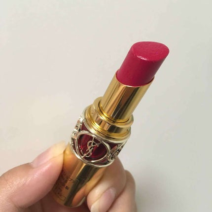 ルージュ ヴォリュプテ シャイン/YVES SAINT LAURENT BEAUTE/口紅を使ったクチコミ(1枚目)