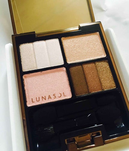 スリーディメンショナルアイズ/LUNASOL/アイシャドウパレットを使ったクチコミ(1枚目)